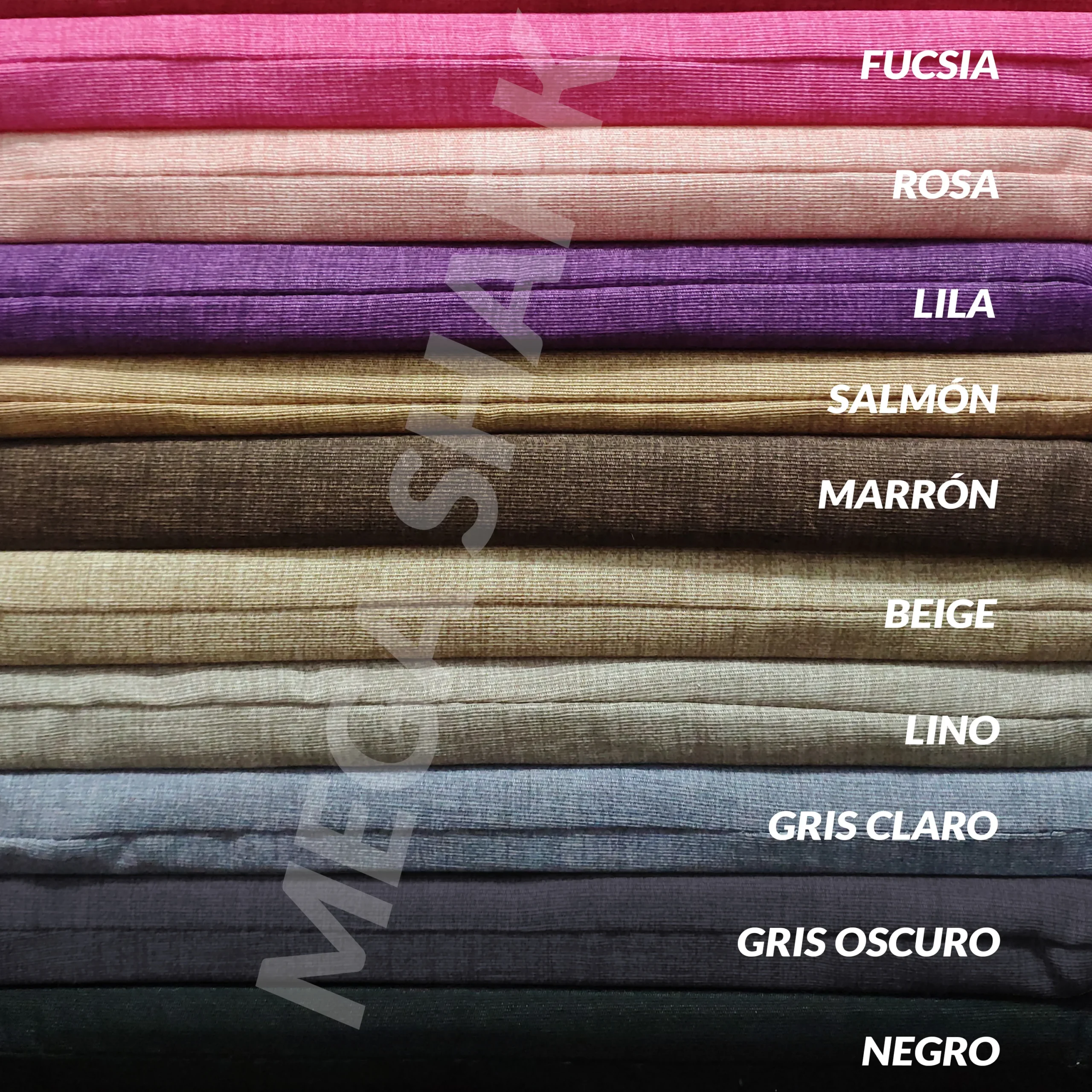 Lot de 6 coussins de chaise universels 40×40 cm — Cosy – Image 3