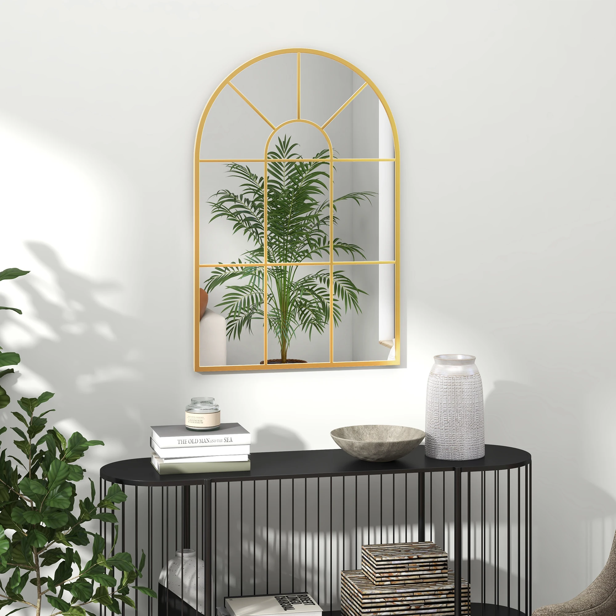 Miroir mural 60X91 fenêtre entrée – Image 2