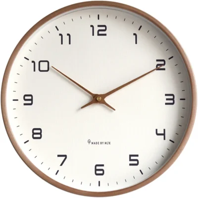 Horloge Grande horloge murale en bois de Style nordique, moderne et minimaliste,...