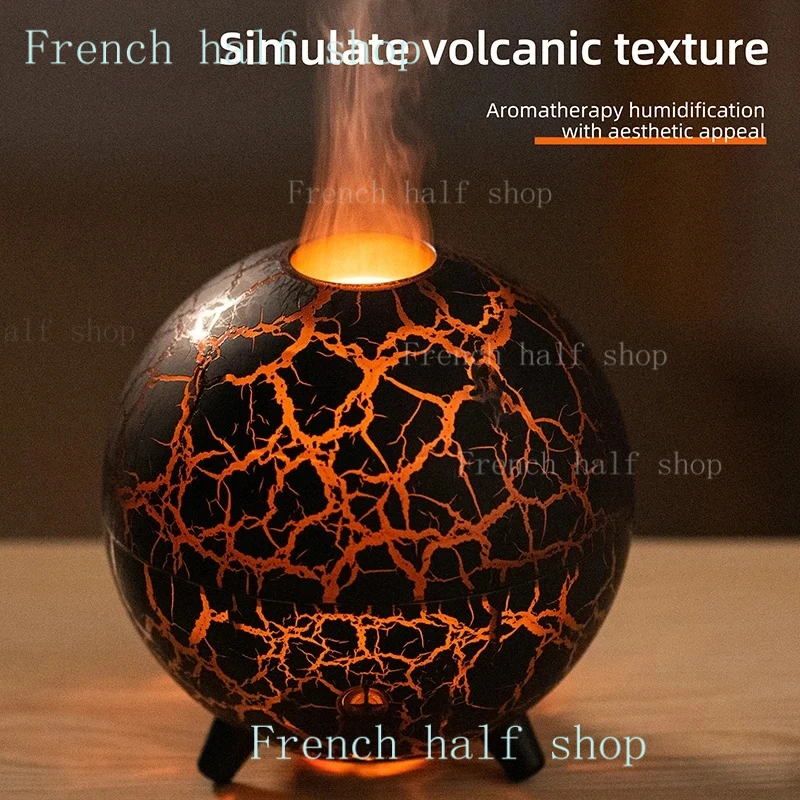 Bougie Diffuseur Planète 200ML USB flamme craquelée – Image 3