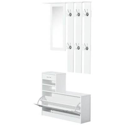 ensemble entrée 3 pièces support miroir