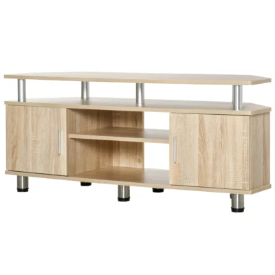 Meuble TV 55po 2 portes 120x39.5x52 compact