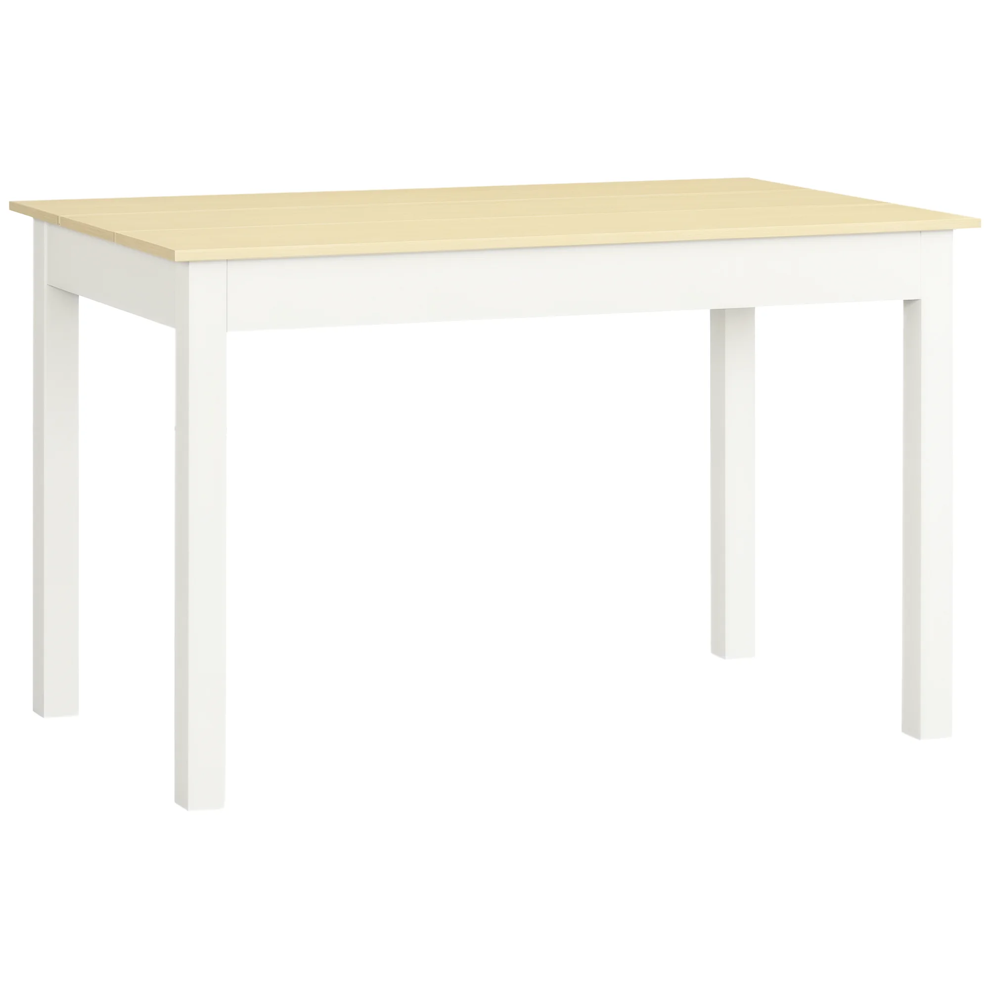 Table à manger 4-6 personnes 119x70x75 chêne