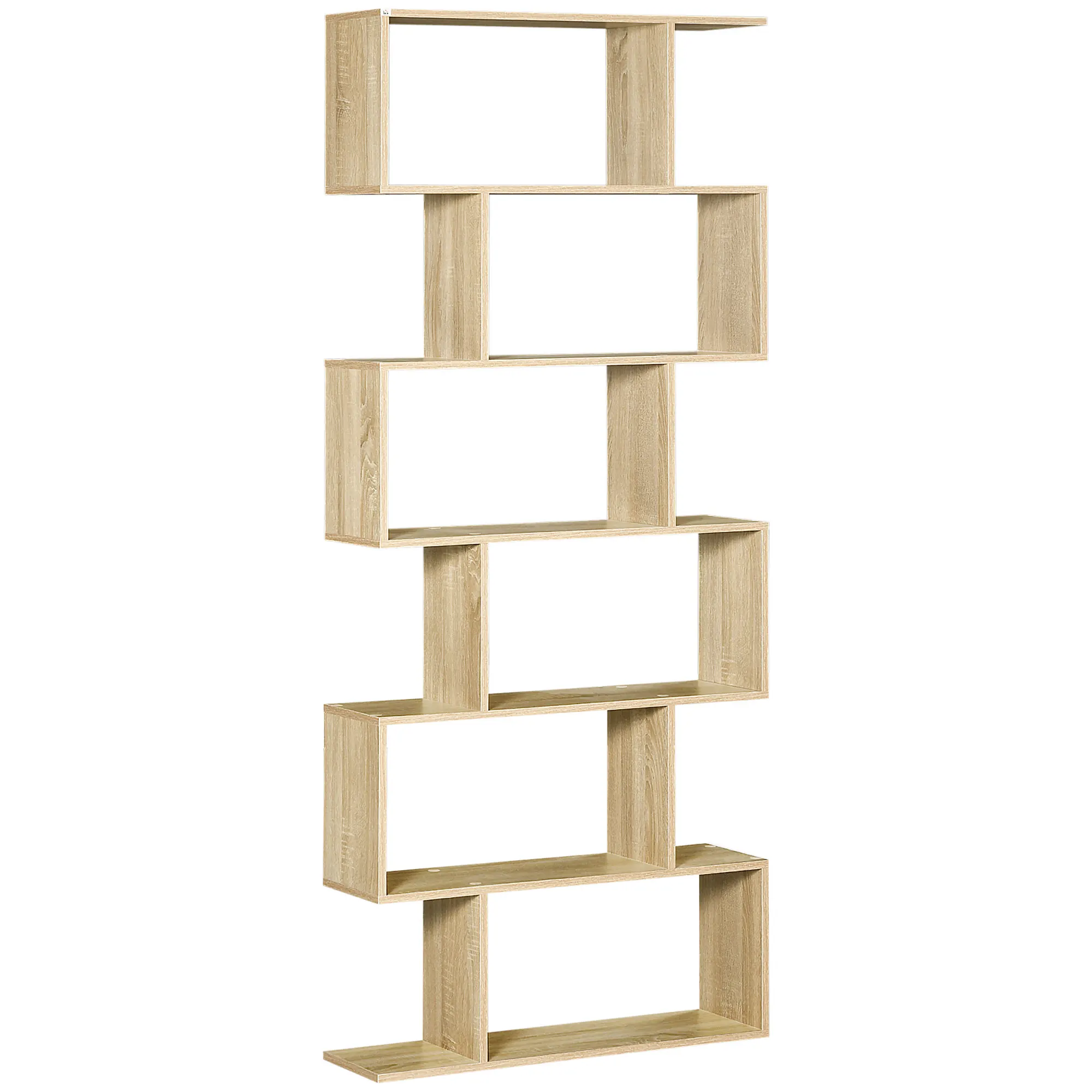 Étagère Bibliothèque 6 niveaux étagère 80x23x142 moderne