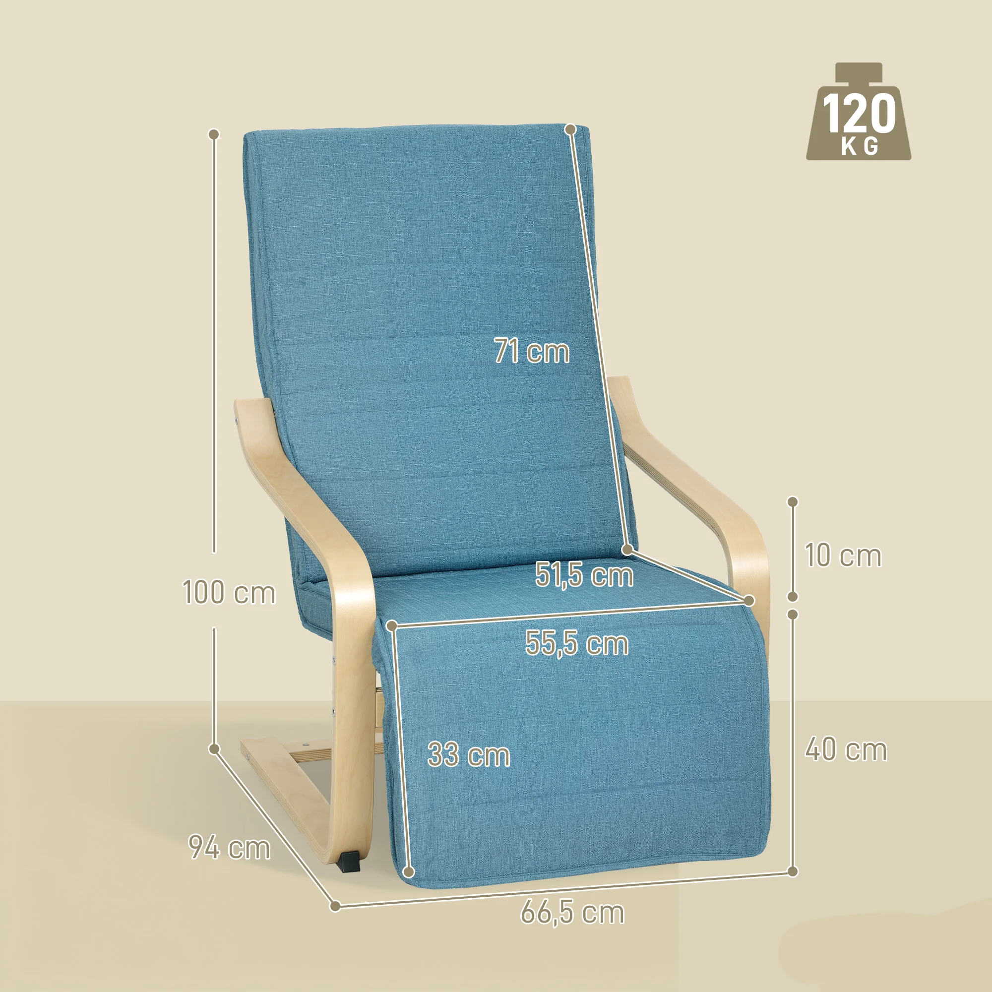 Fauteuil salon – Image 3