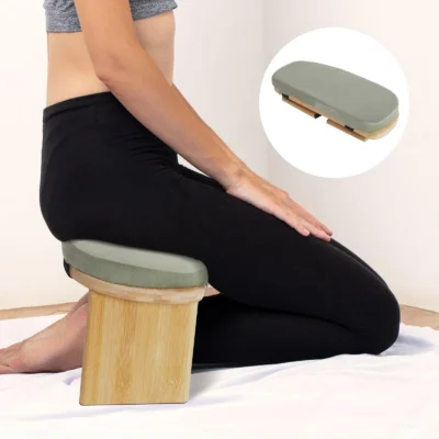 Pouf Banc méditation Yoga pliable