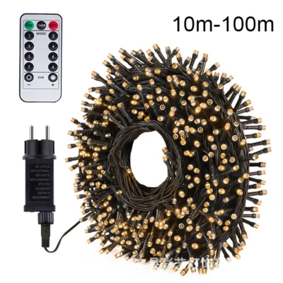 Guirlande LED extérieur 100-800 LED noël